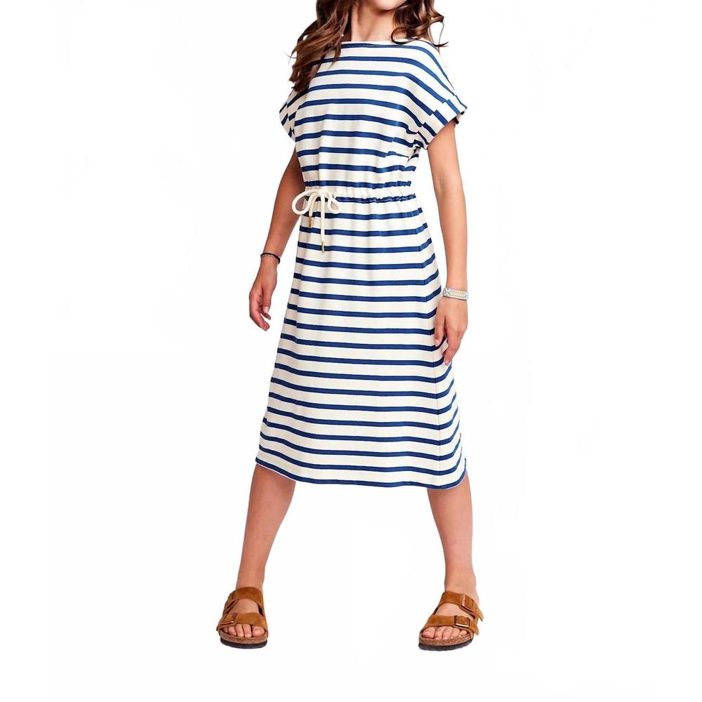NEW AO76 kids lumi striped dress in blue